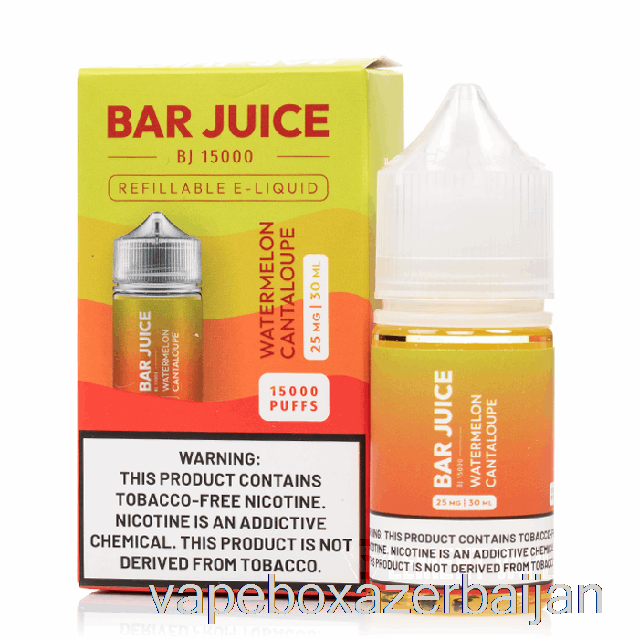 Vape Azerbaijan Watermelon Cantaloupe - Bar Juice - 30mL 25mg